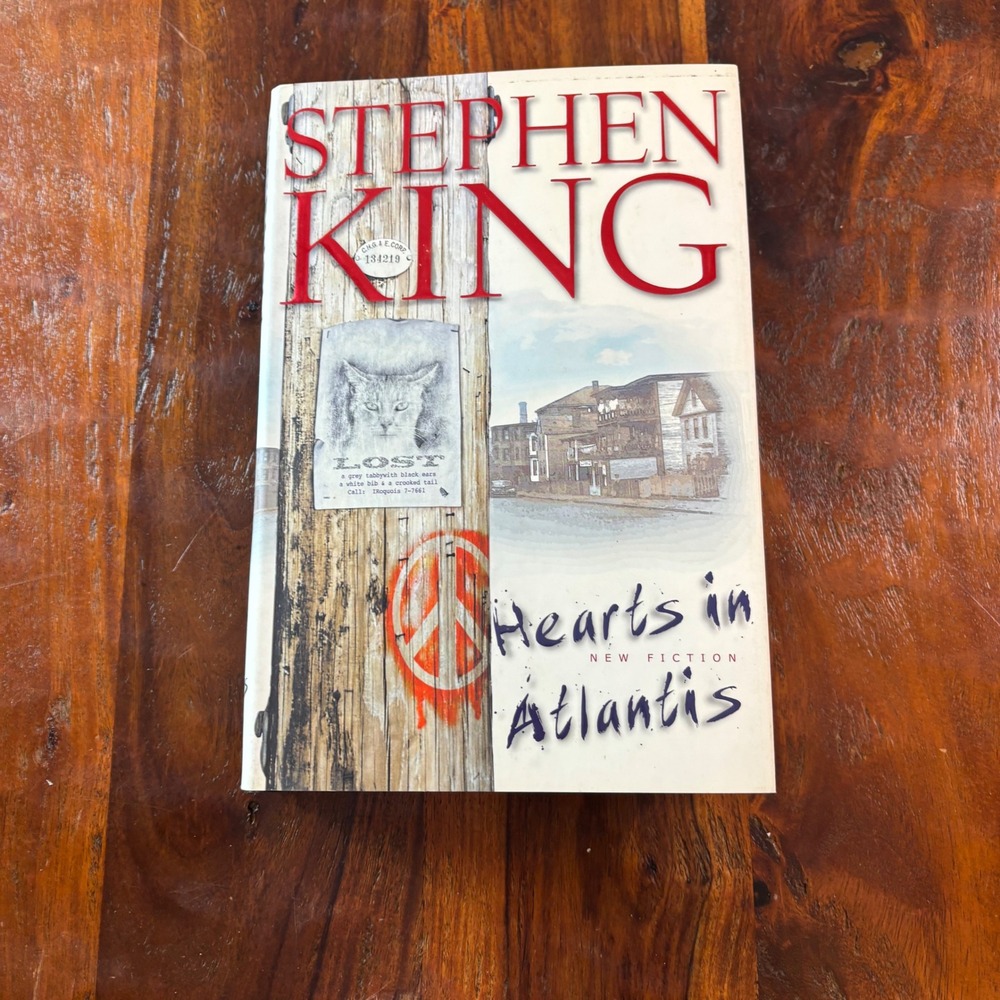 Hearts in Atlantis Stephen King 1st Edition Hardcover 1999 Scribner 0684853515